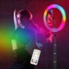 Цветная кольцевая лампа RL-14 M36 RGB