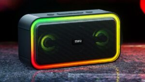 Bluetooth Колонка-динамик Mifa-F60 40Вт с передним разноцветным ободком