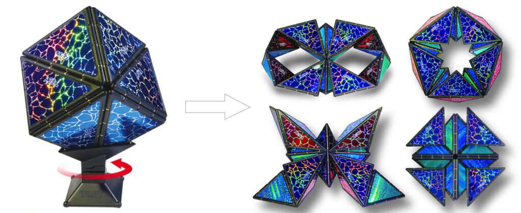 TOSY Magnet Pyramid Stone – магнитный конструктор с миллиардом превращений