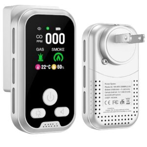 Детектор угарного газа и дыма HD11-CGS с экраном